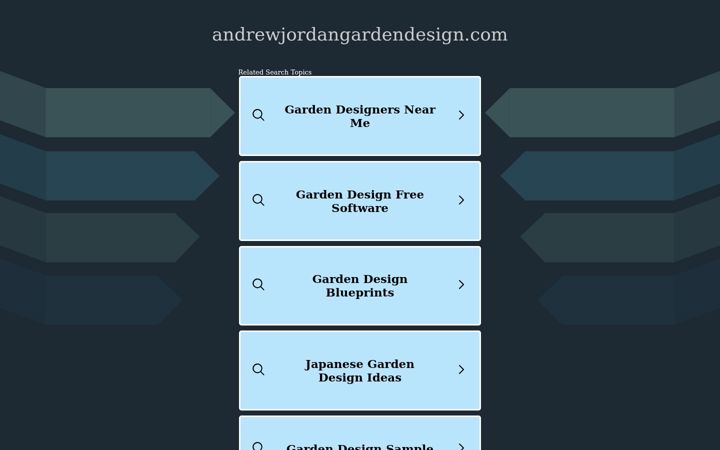 Screenshot of andrewjordangardendesign.com