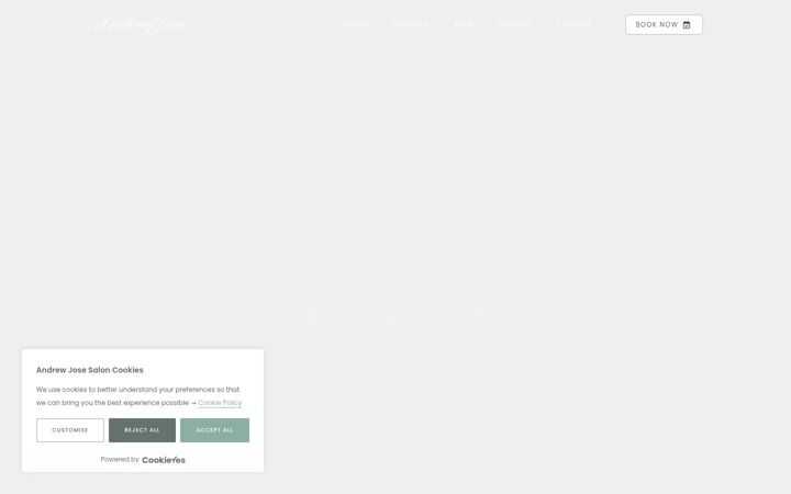 Screenshot of andrewjose.com