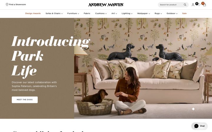 Screenshot of andrewmartin.co.uk