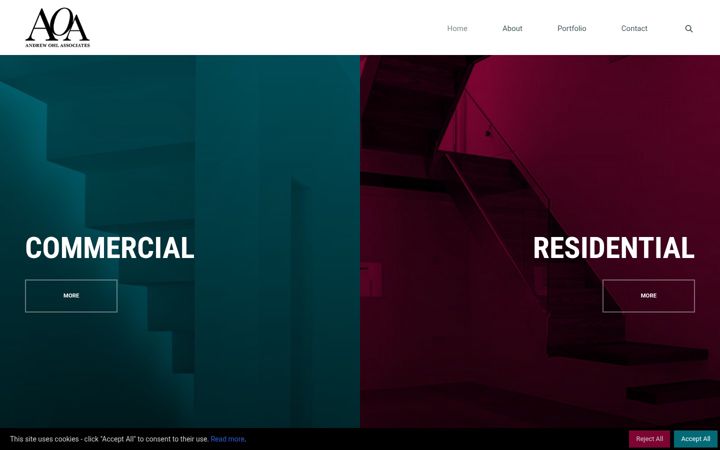 Screenshot of andrewohlassociates.com
