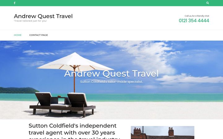 Screenshot of andrewquest.com
