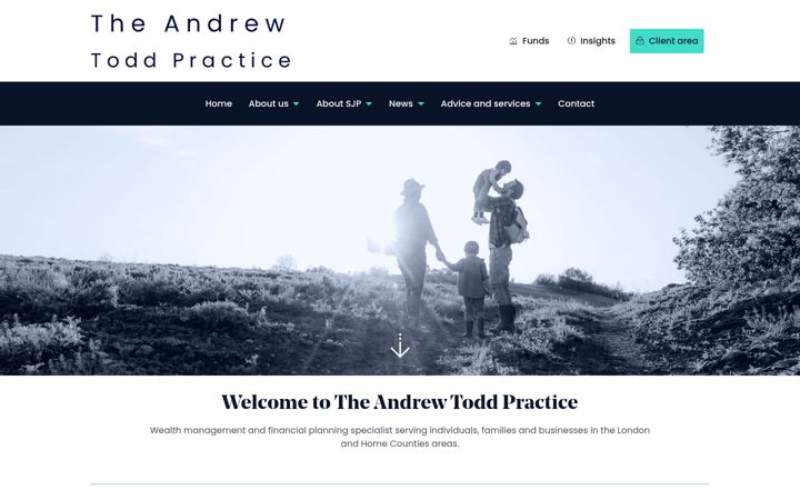 Captura de ecrã de andrewtodd-sjp.co.uk