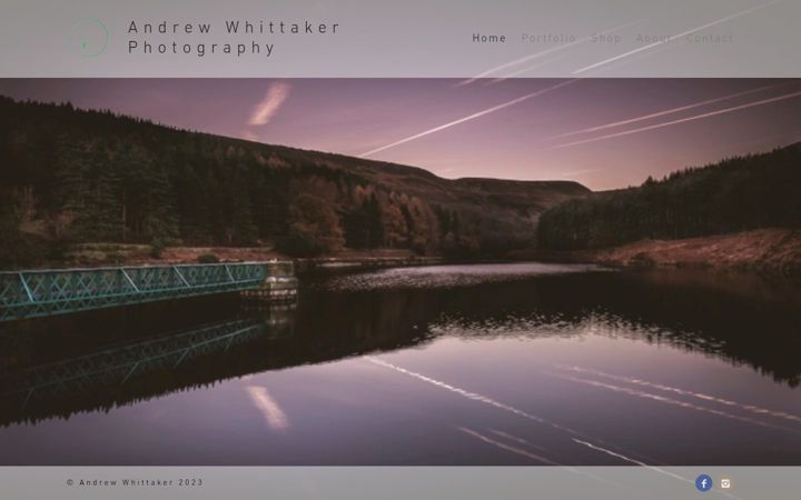 Screenshot of andrewwhittaker.photography