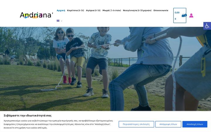Screenshot of andrianas-paidiki-moda.gr
