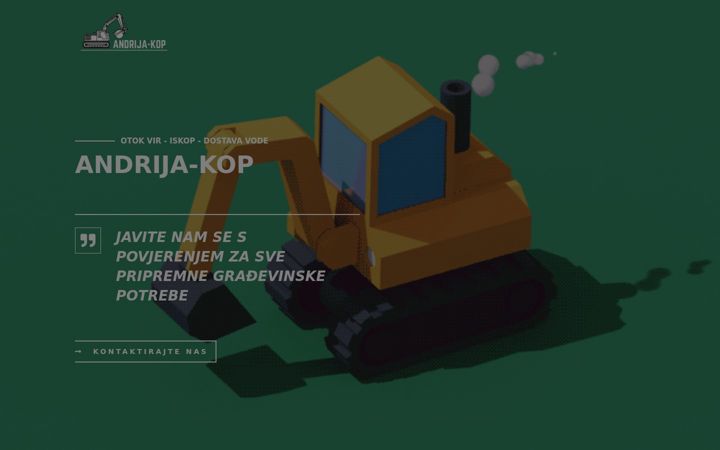 Screenshot of andrijakop.hr