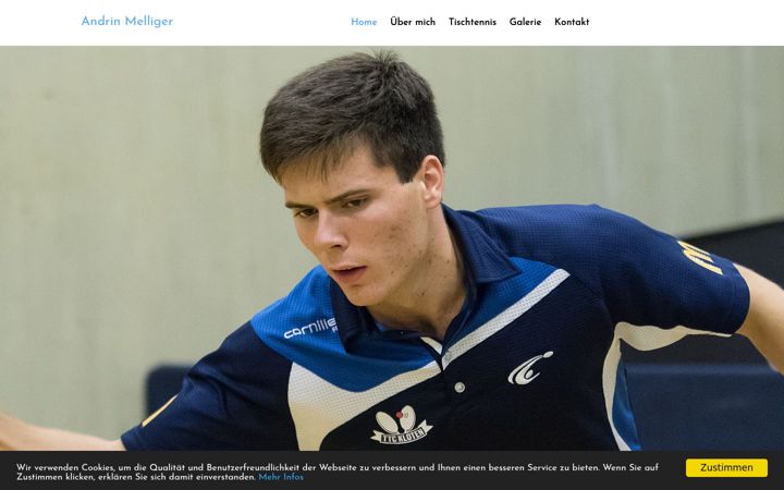 Screenshot of andrinmelliger.ch