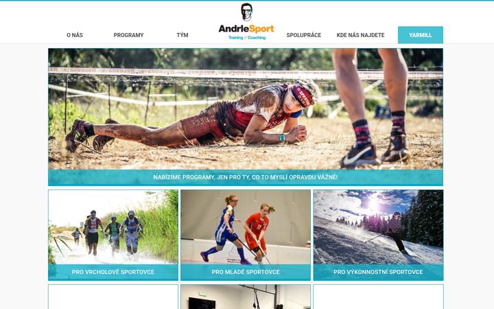 Screenshot of andrlesport.cz