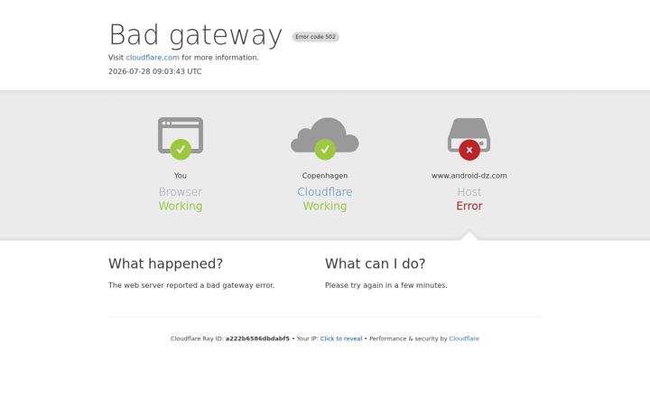 Screenshot of android-dz.com