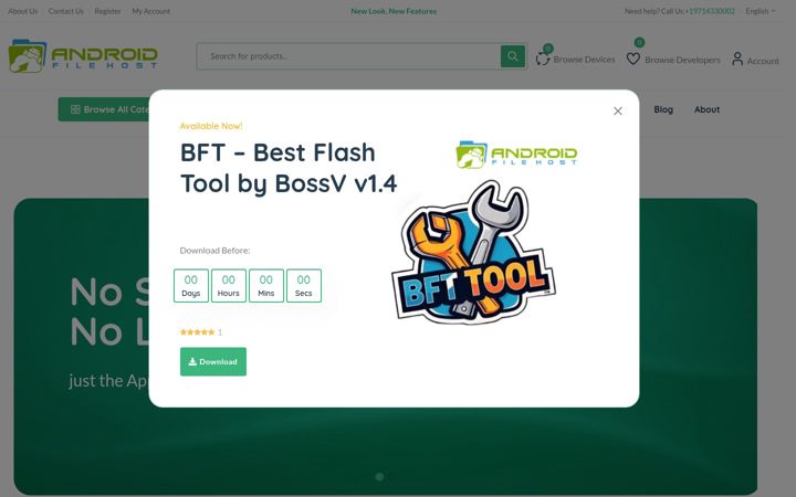 Képernyőkép: androidfilehost.net