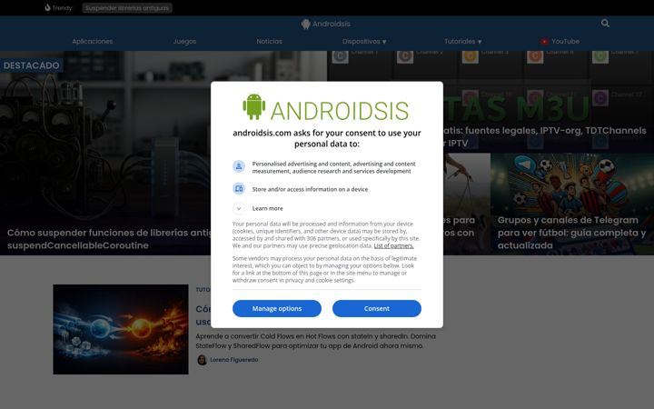 Screenshot of androidsis.com