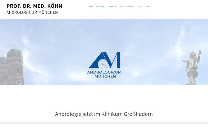 Screenshot of andrologicum.com