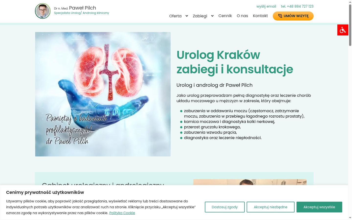 Snímek obrazovky baneru souhlasu zobrazeného před jakoukoli interakcí