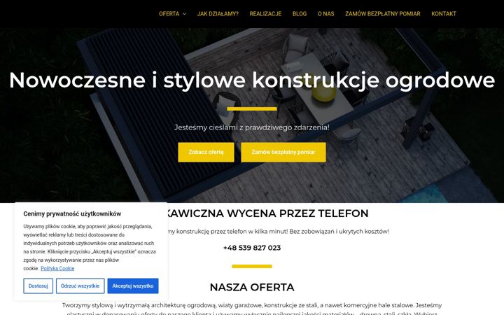 Posnetek zaslona andromax.pl