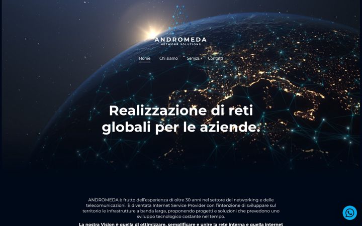 Screenshot of andromedanet.it