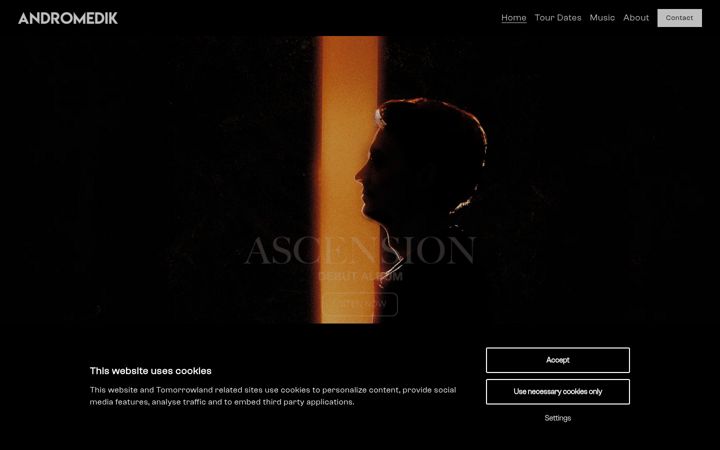Screenshot of andromedik.com