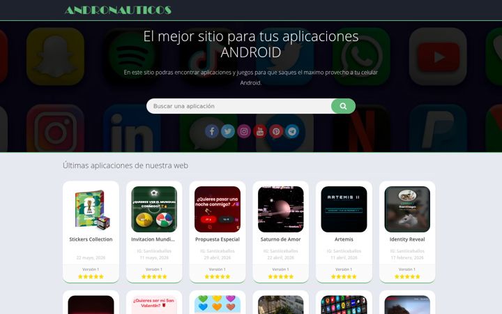Screenshot of andronauticos.xyz