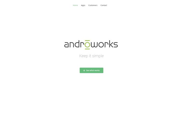 Screenshot of androworks.org