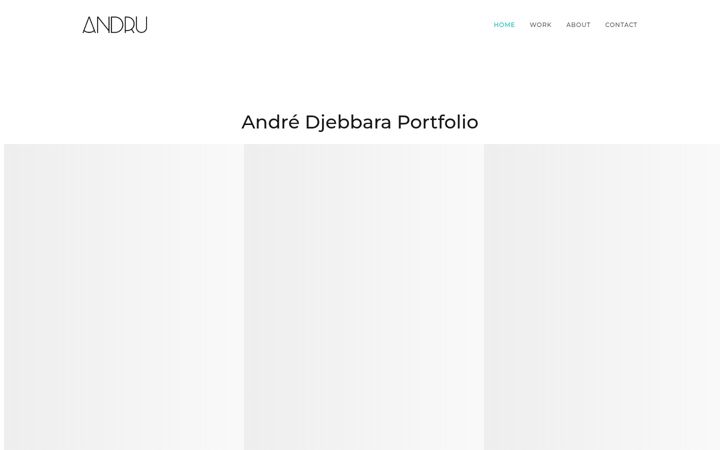 Screenshot of andru.dk