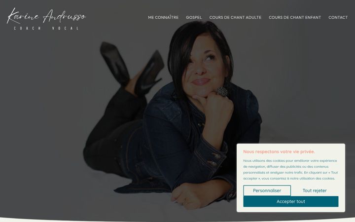 Screenshot of andrusso.com