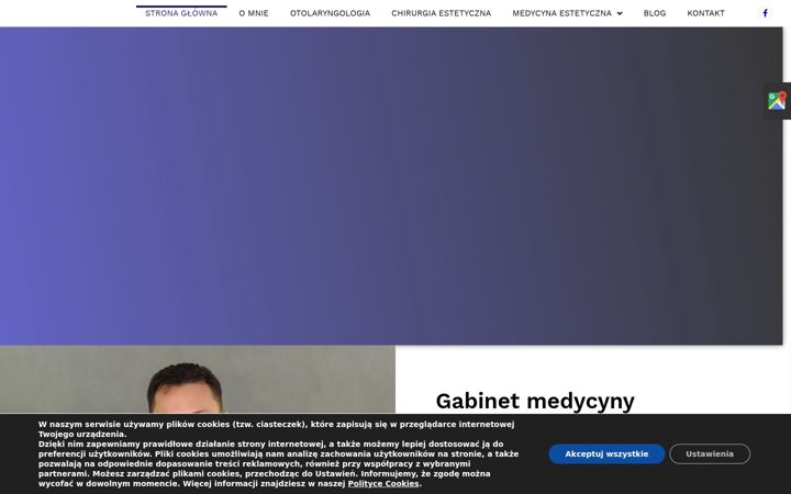 Posnetek zaslona andrzejszpiech.pl