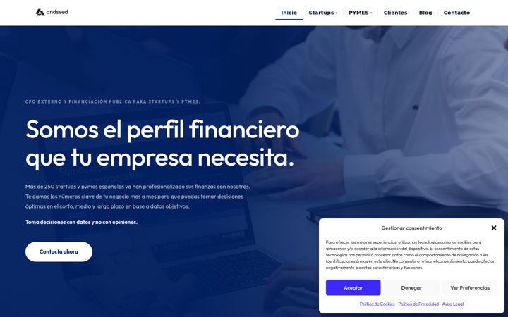 Screenshot of andseed.com