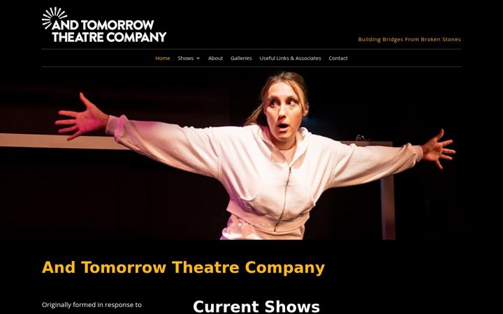 Screenshot of andtomorrow.co.uk