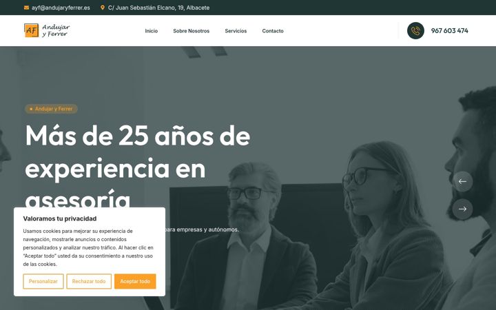 Screenshot of andujaryferrer.es