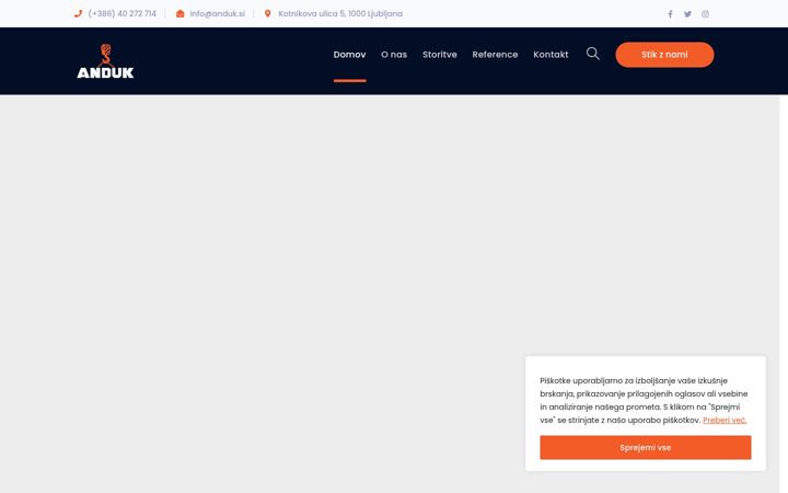 Screenshot of anduk.si