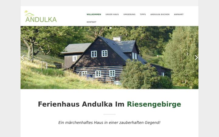 Screenshot of andulka-tschechi.de