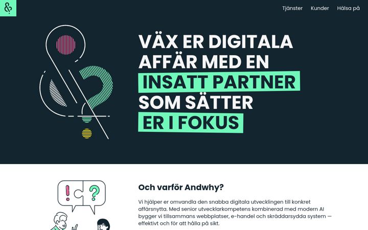 Screenshot of andwhy.se