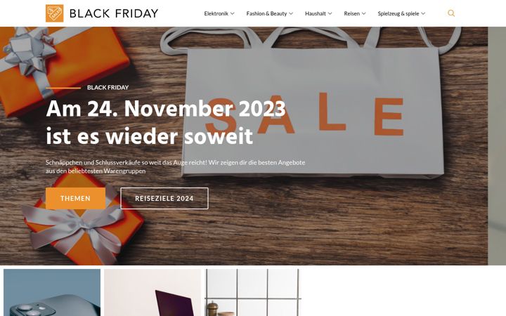 Screenshot of andy-blackfriday.de