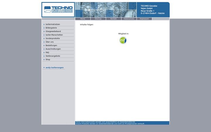 Screenshot of andy-isolierungen.com