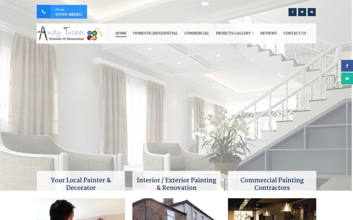 Screenshot of andy-tucker.co.uk