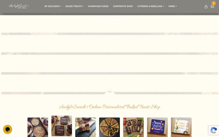 Screenshot of andyandsarahs.co.uk