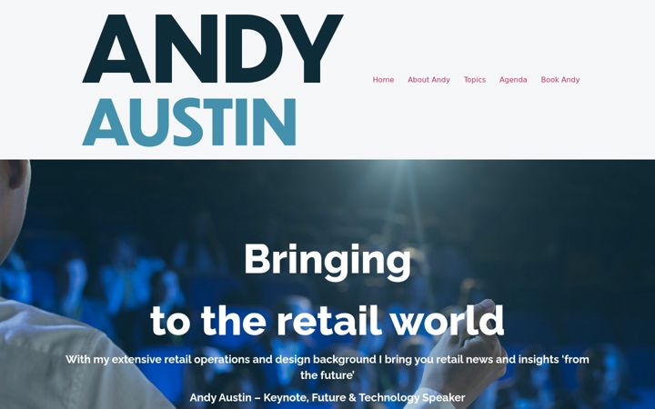 Screenshot of andyaustin.eu