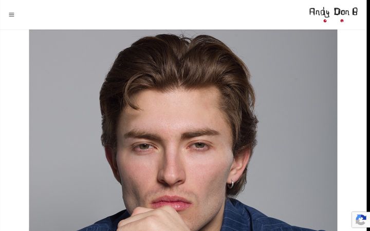 Screenshot of andydonb.com