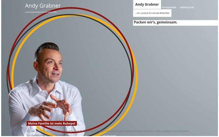 Screenshot of andygrabner.de