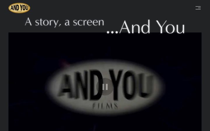 Screenshot of andyoufilms.com