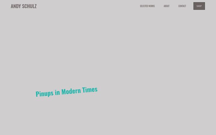 Screenshot of andyschulz.net