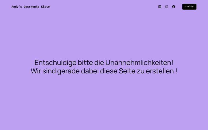 Screenshot of andysgk.eu
