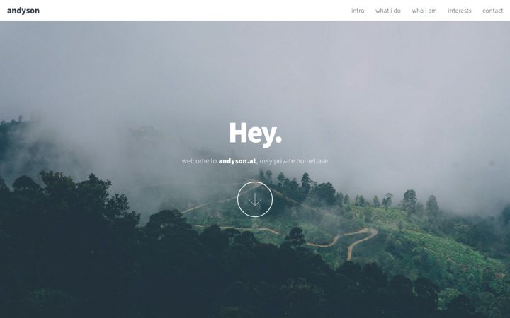 Screenshot of andyson.at
