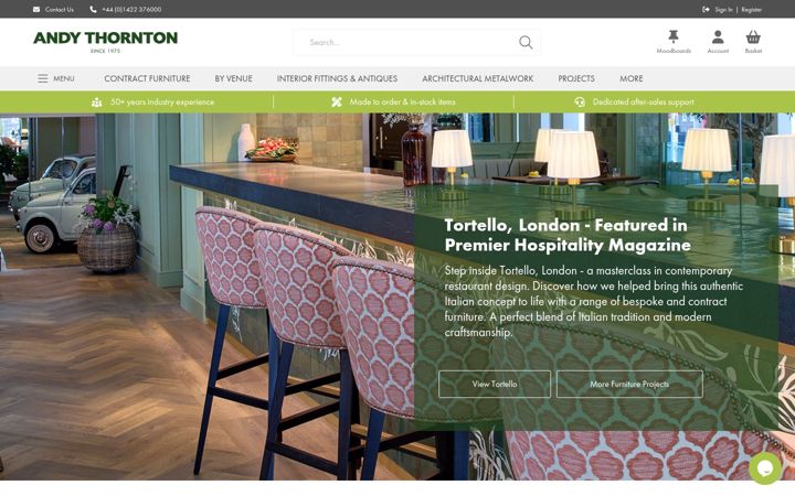 Screenshot of andythornton.com