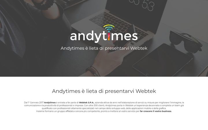 Screenshot of andytimes.it