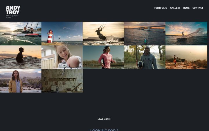 Screenshot of andytroy.nl