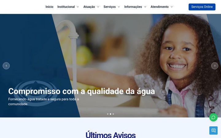 Screenshot of ane.com.br