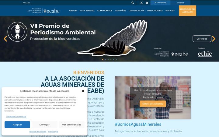 Screenshot of aneabe.com