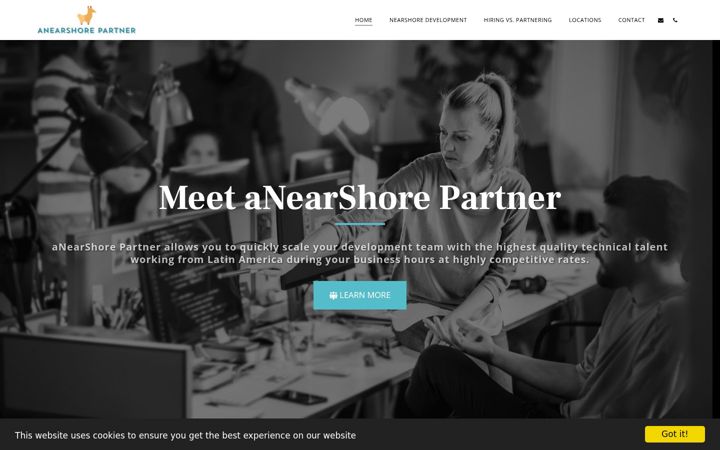 Screenshot of anearshore.com