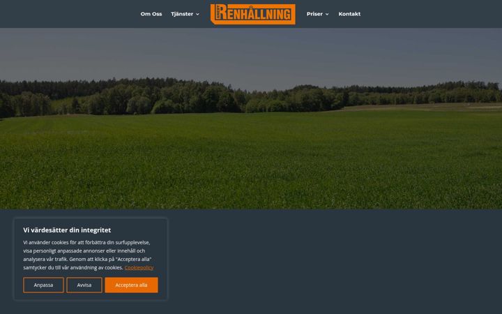 Screenshot of anebyrenhallning.se