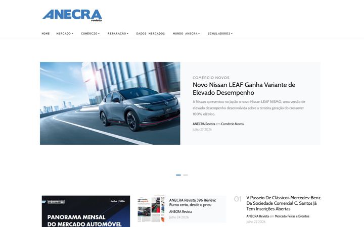 Zrzut ekranu anecrarevista.pt