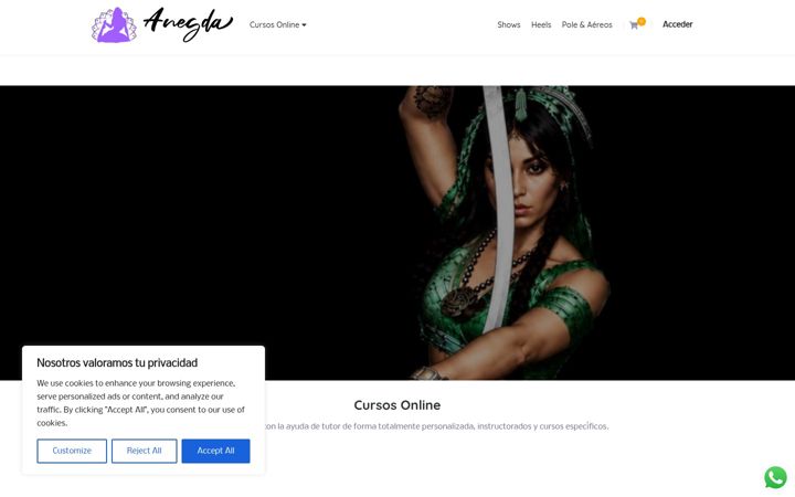 Screenshot του anegda.es